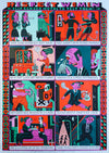 2022 German Contemporary Poster - Henning Wagenbreth - "Respect Women"