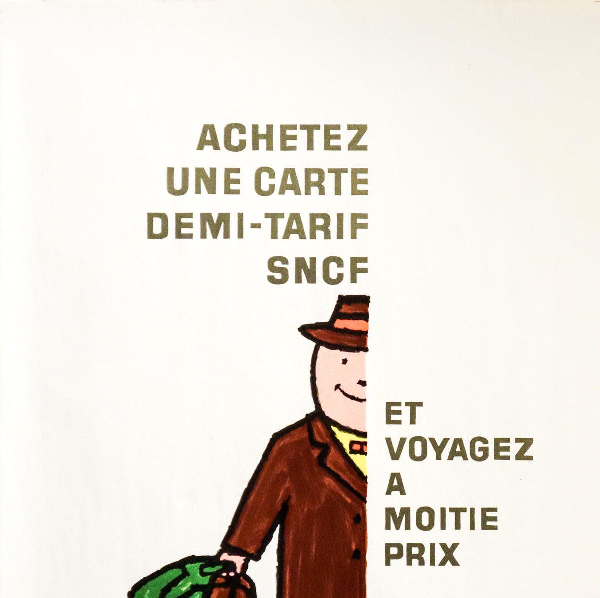 1976 Affiche de Voyage Française, 