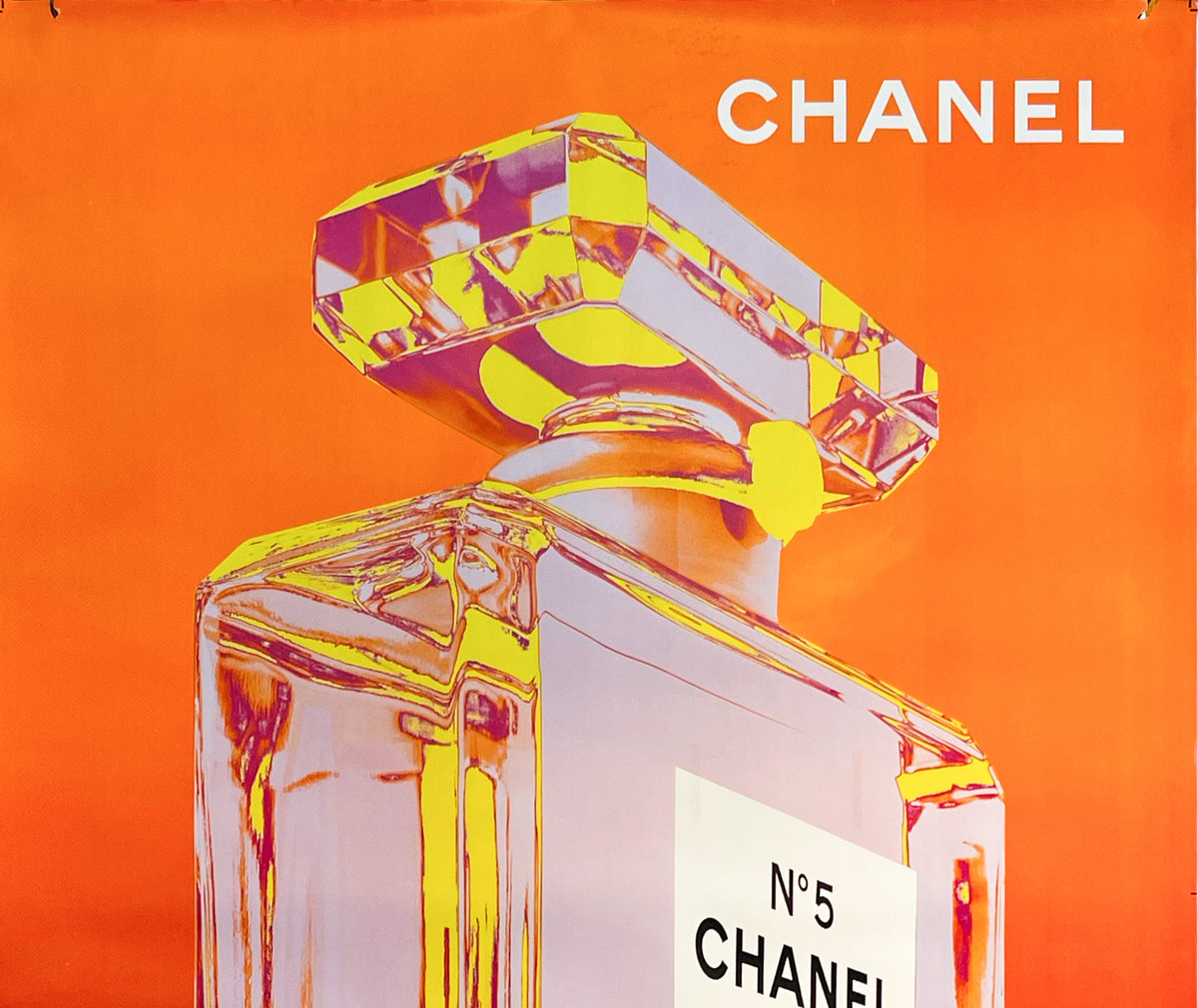CHANEL N°5 アートプリント 大判 2001 Original Chanel No. 5 Poster (Purple & Orange) – L'Affichiste