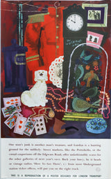1965 British Poster - London Transport: Street Markets (Re-Issue) - Martina Selway