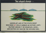 1941 American Military Posters - Brown-Ewing & Rawls, US Army Air Forces Public Relations Division - "The Stupid Droop"