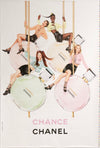 2024 Bus Shelter French Perfume Poster, Chance by Chanel