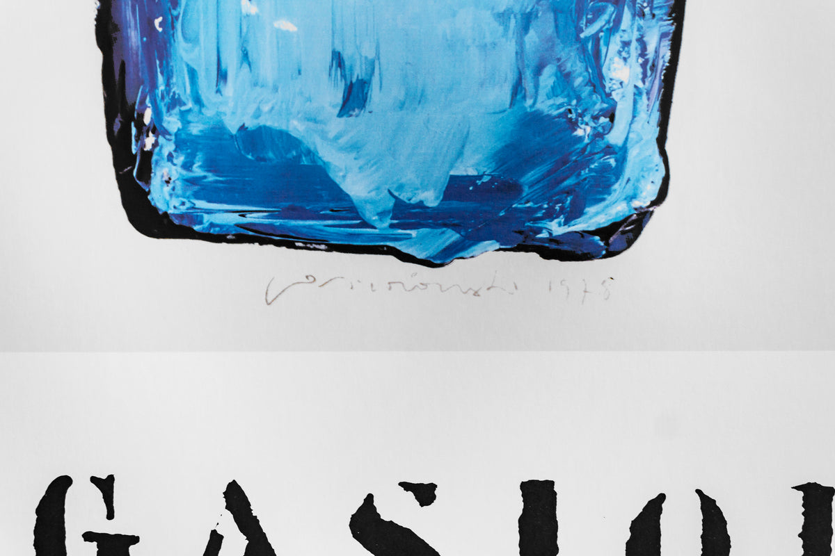 1999 French Exhibition Poster, Gerard Gasiorowski, Pots de Fleurs 113