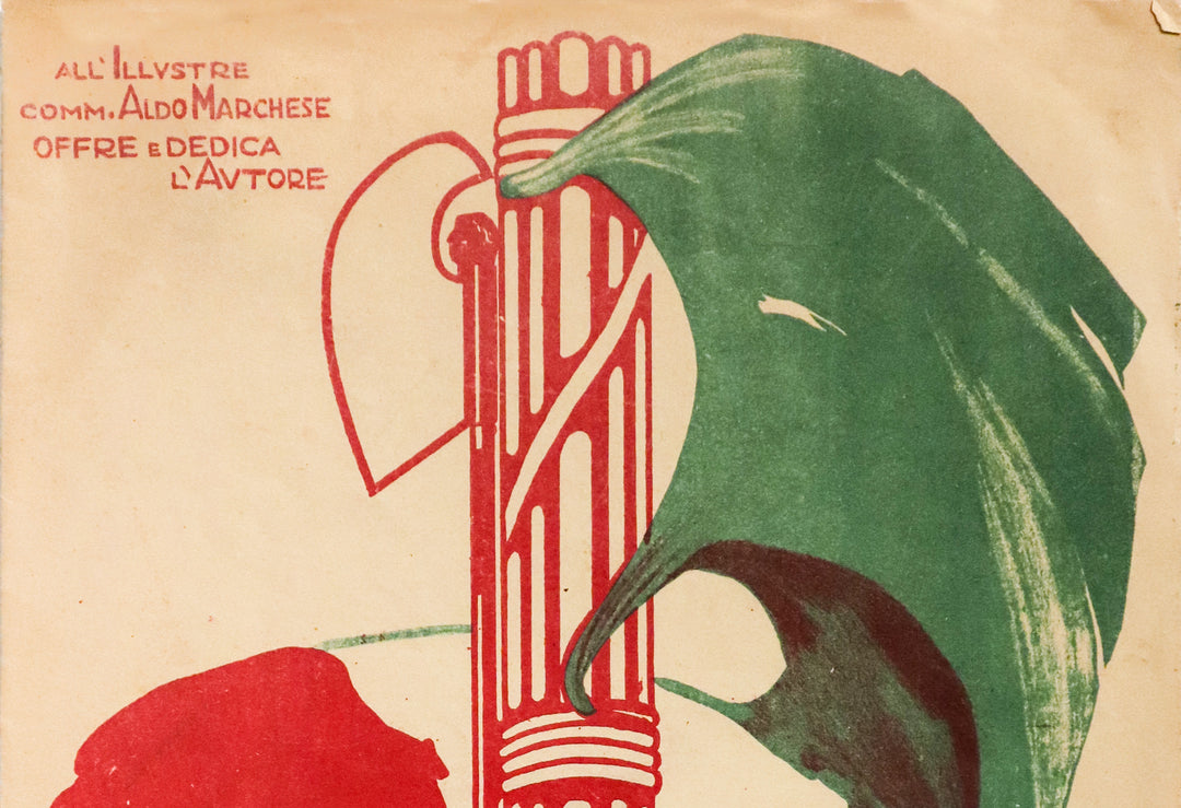 1916 Original Italian Music Sheet, Italia Regina Gentium - Batto