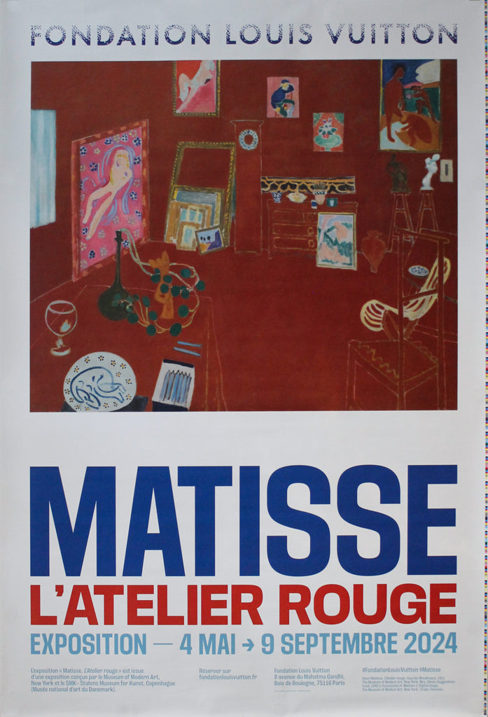 2024 French Bus Shelter Exhibition Poster - Matisse, L