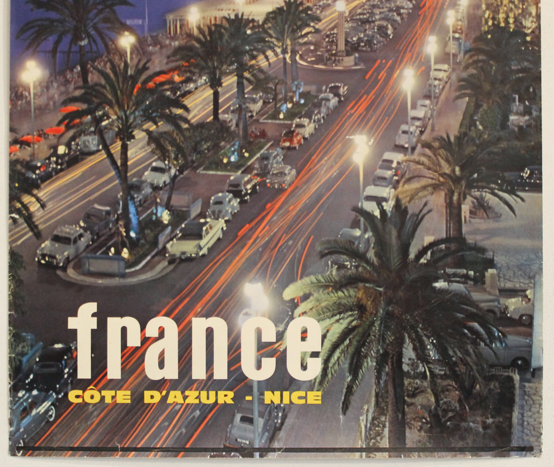 1960's Original French Travel Poster - France, Côte d'Azur, Nice
