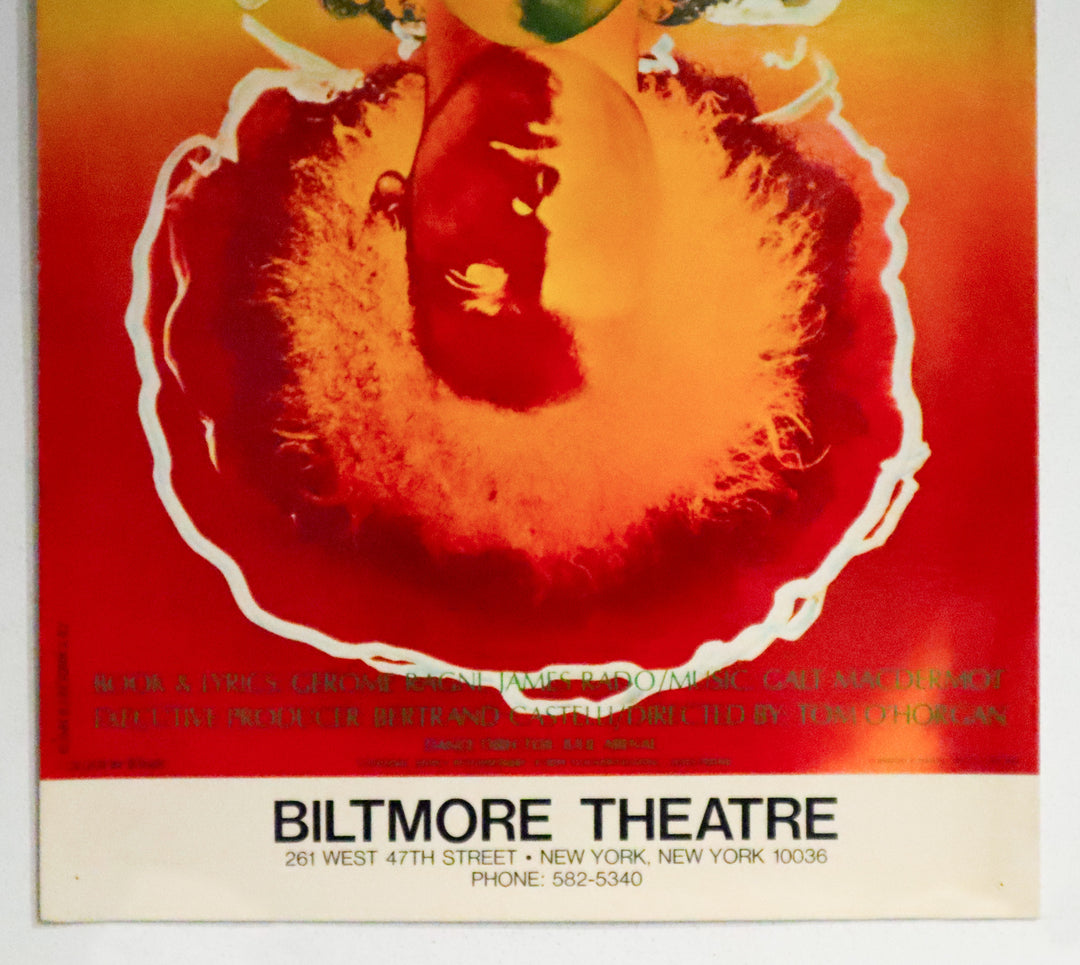 Affiche Vintage Théâtre Juif Américain - Poster Décoratif Mural - Taille Au Choix