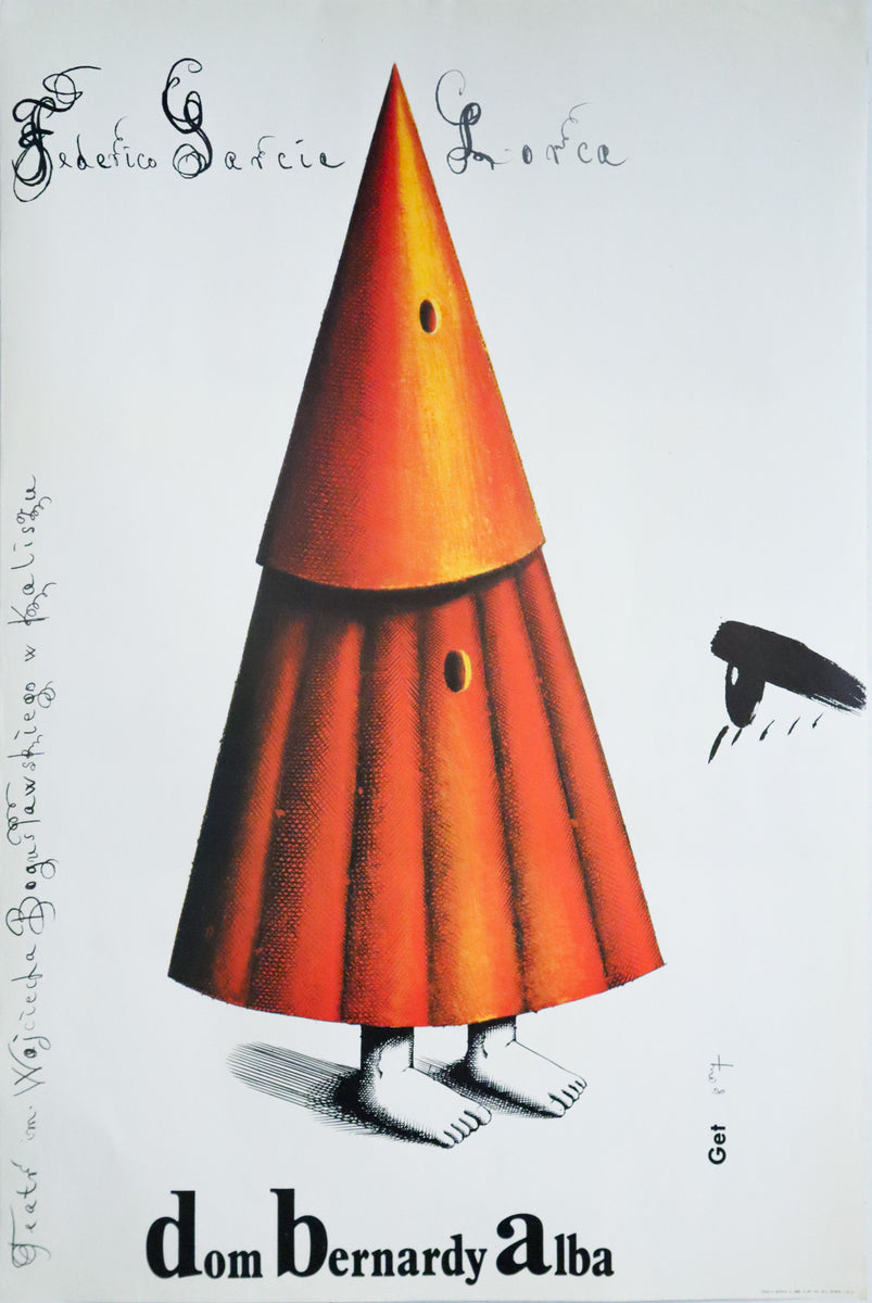 1987 Theatre Polish poster - Dom Bernardy Alba (The House of Bernarda ...