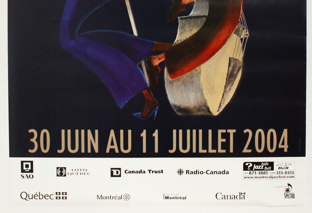 2004 Original Poster, Festival International de Jazz de Montréal