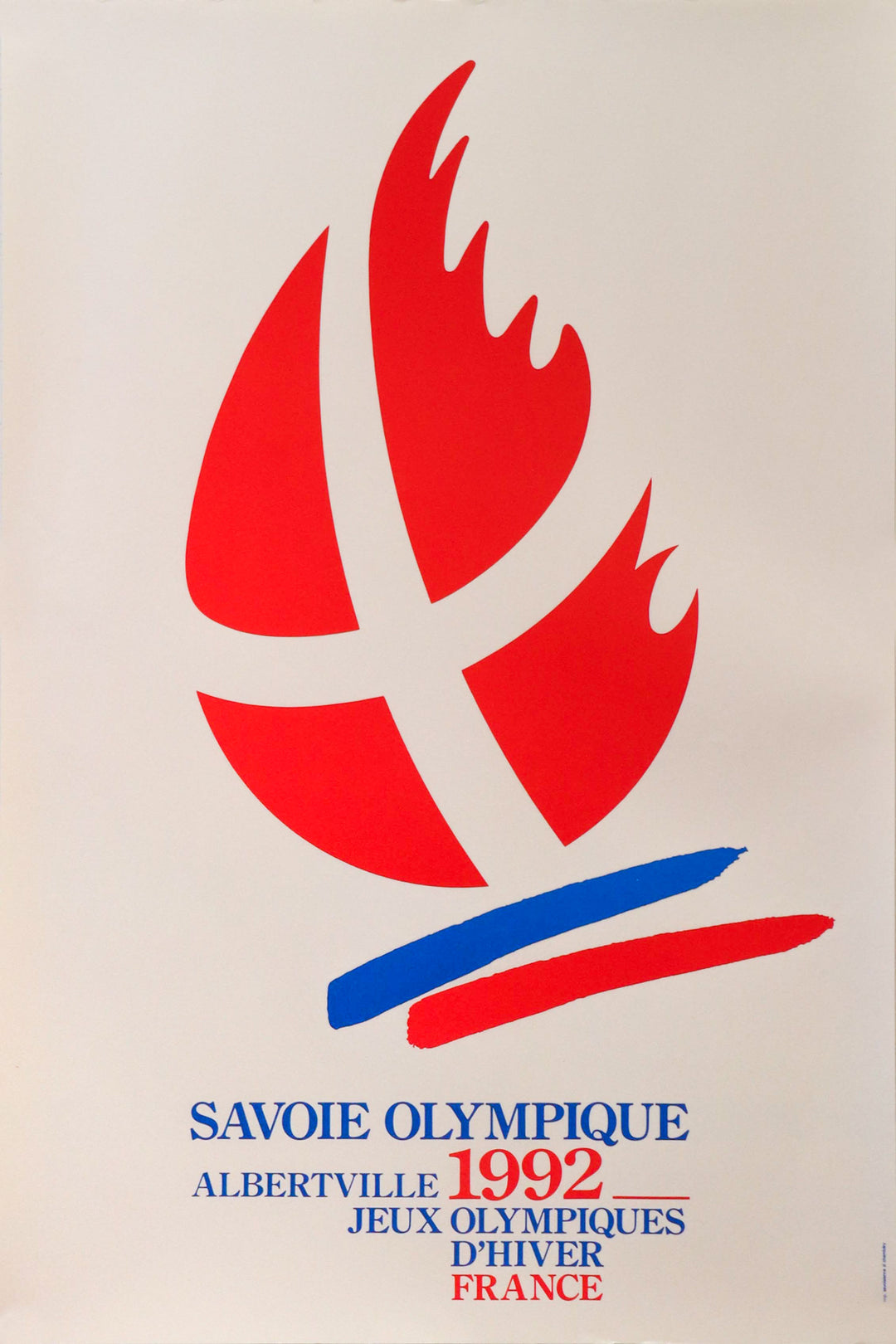 1992 Affiche des Jeux Olympiques de Barcelone, Logo Officiel 1992 Affiche des Jeux Olympiques de Barcelone, Logo Officiel