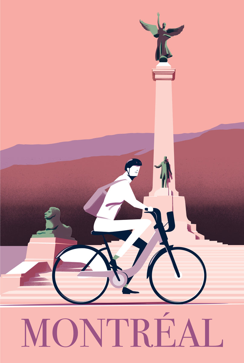 2019 Affiche contemporaine - Pascal Blanchet - Bixi – L'Affichiste