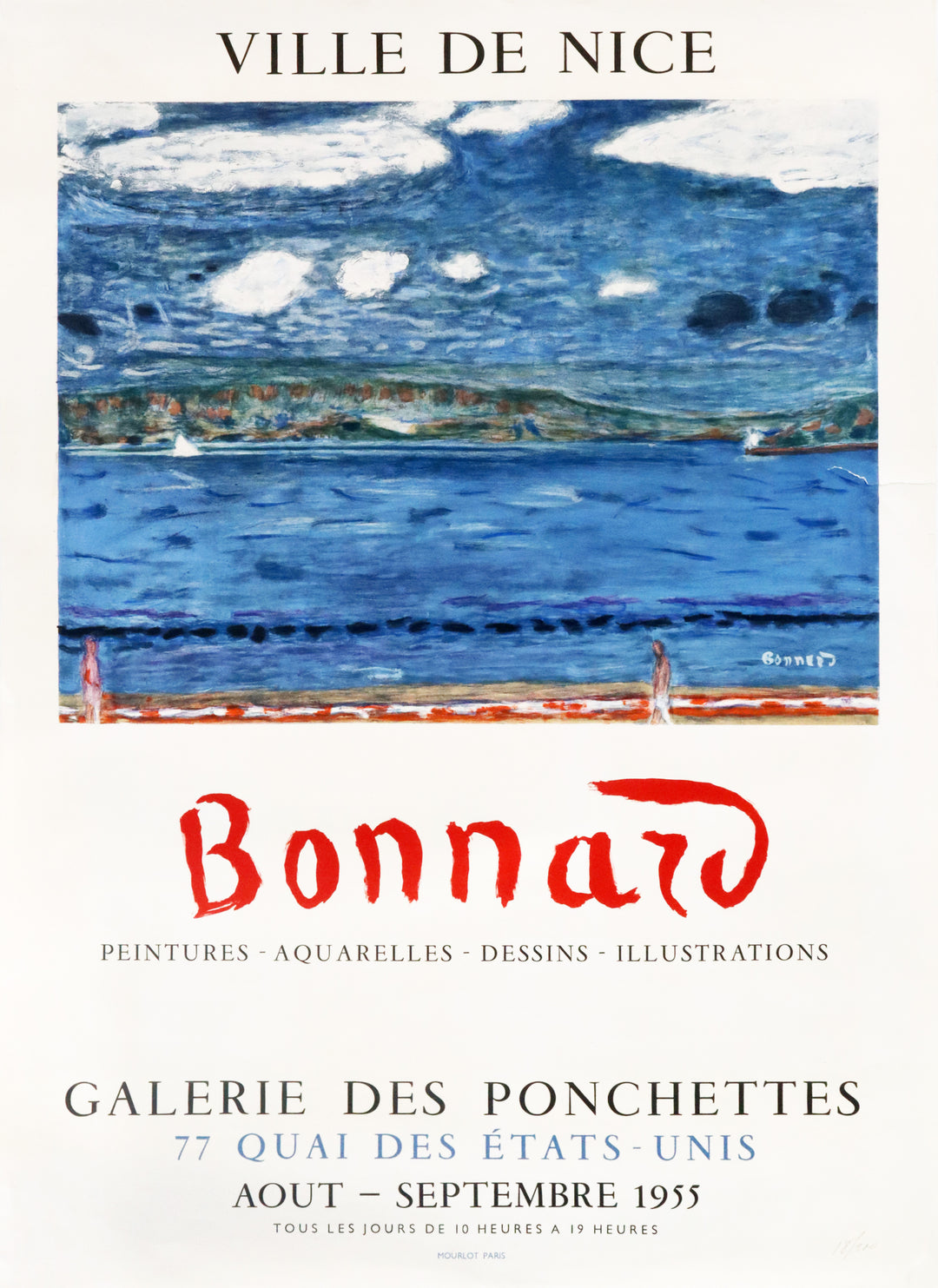 Pierre Bonnard、LES QUAIS DE PARIS Montmartre (vue de Paris) | Modern & Contemporary Day