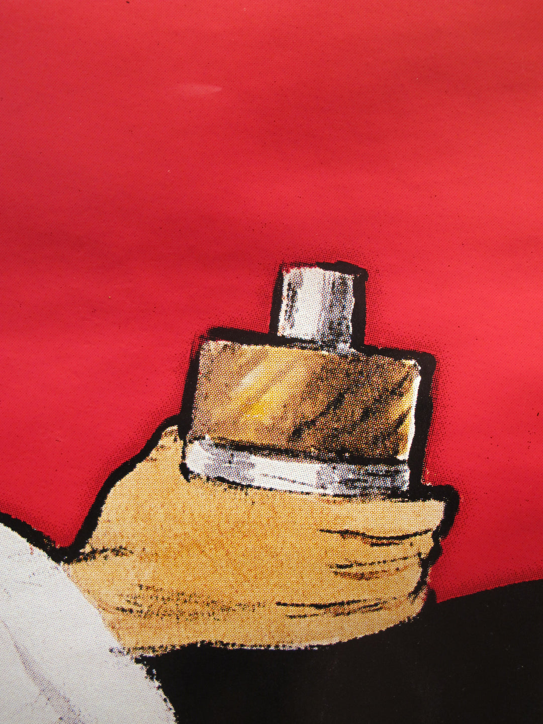 1979 Vintage Dior Perfume Advertisement Eau Sauvage couple L Affichiste
