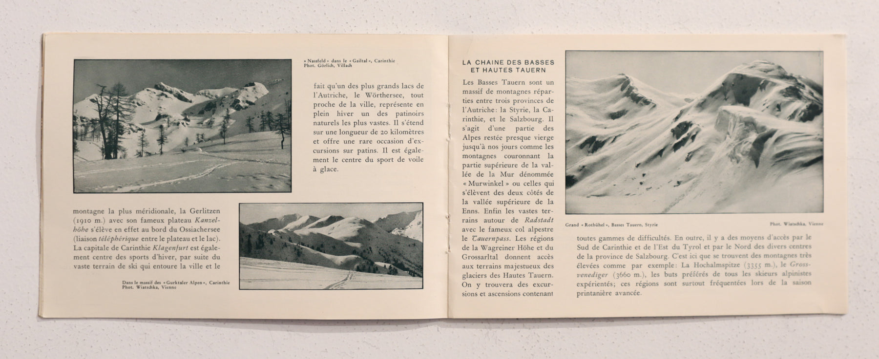 1930's French Art Deco Travel Pamphlet - L'Autriche, Paradis des Sport –  L'Affichiste