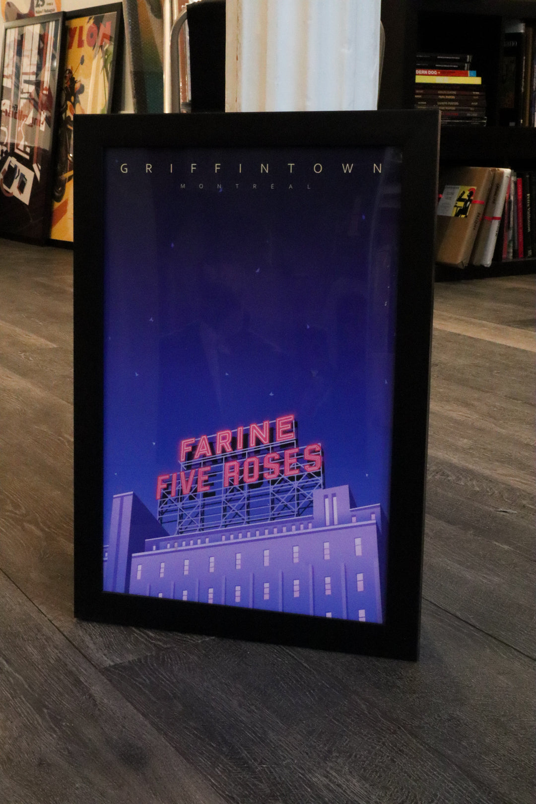 2020 Contemporary Montreal Poster - Farine Five Rose, Griffintown