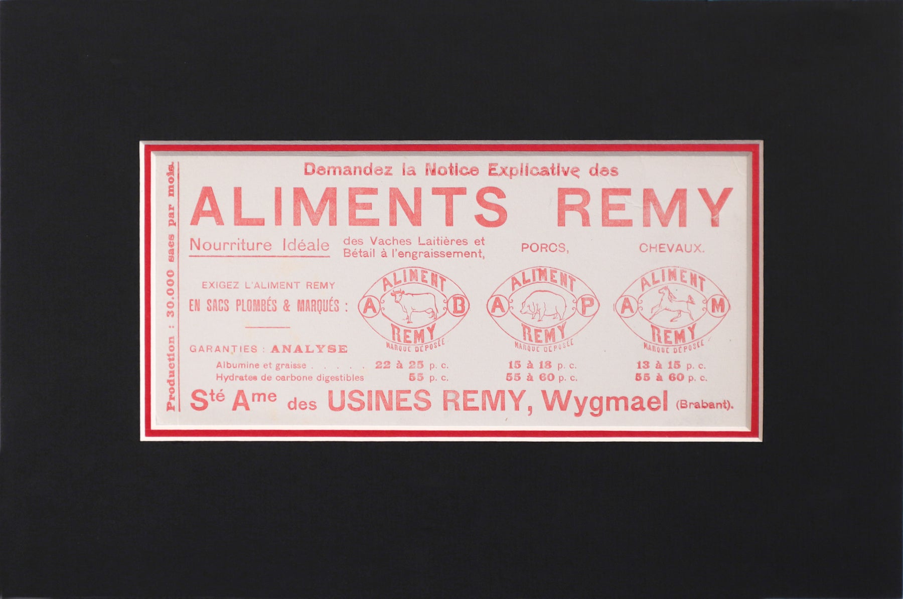 Aliments Remy 1930s French Art Deco Food Advertisement poster - Aliments Remy (Matte ...