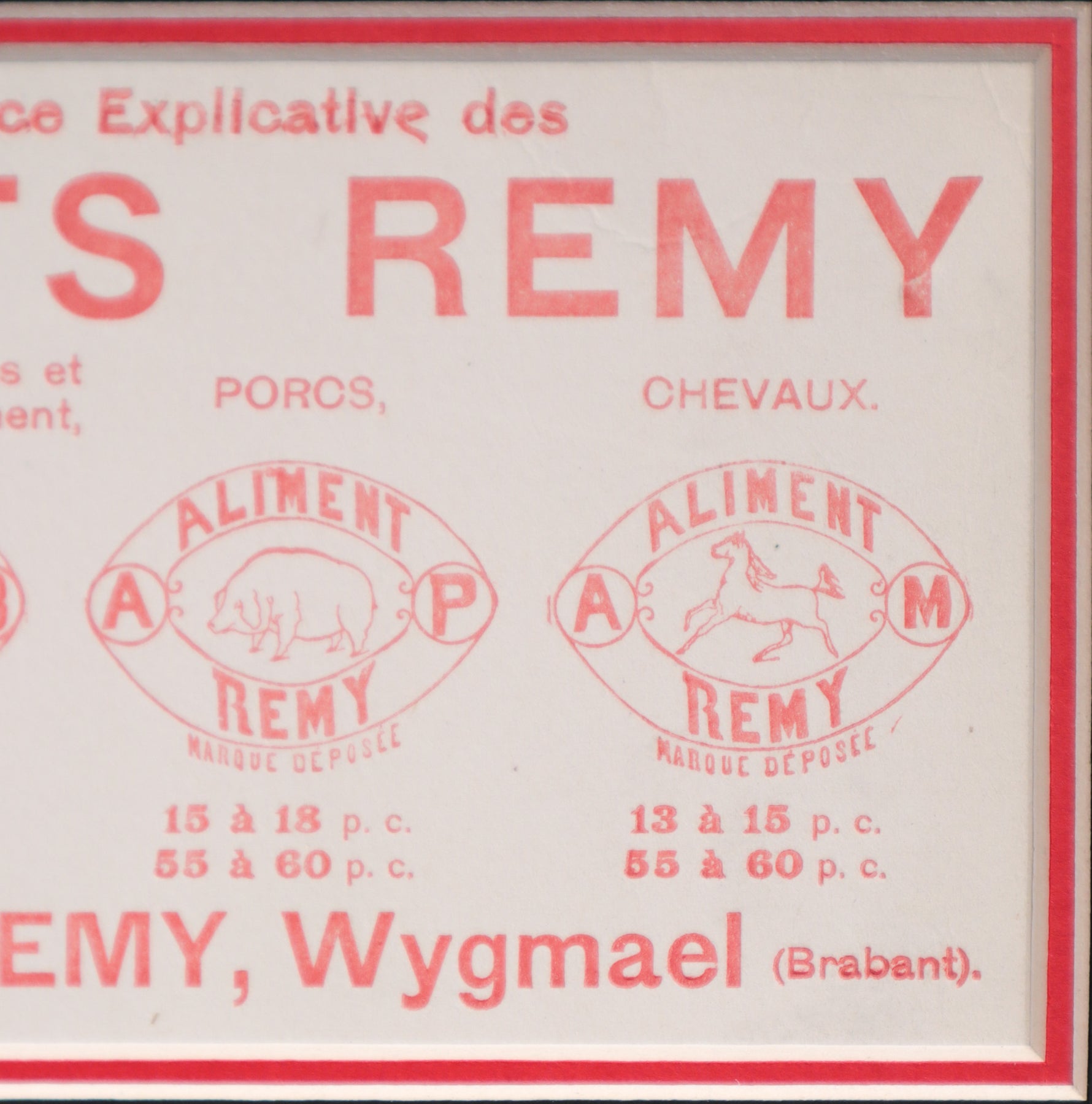 Aliments Remy 1930s French Art Deco Food Advertisement poster - Aliments Remy (Matte ...