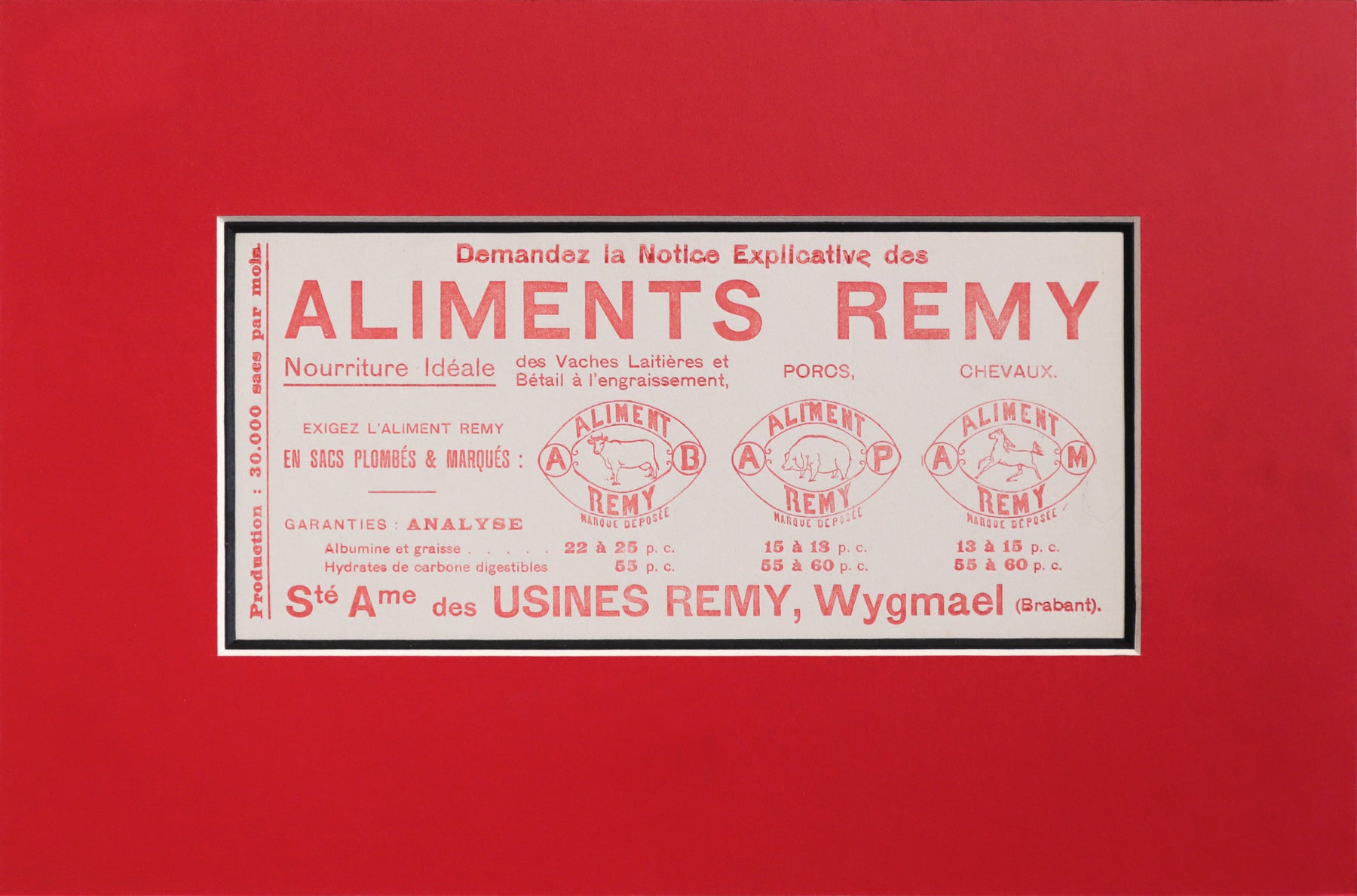 Aliments Remy 1930s French Art Deco Food Advertisement poster - Aliments Remy (Matte ...