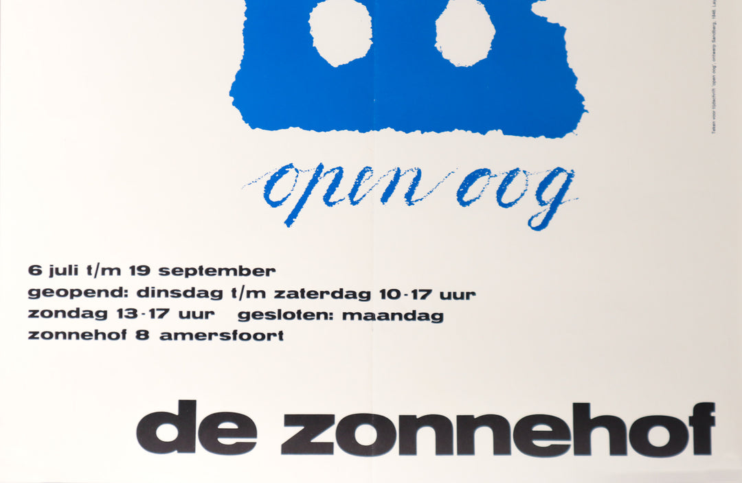 1982 Dutch Exhibition Poster - Willem Sandberg 
