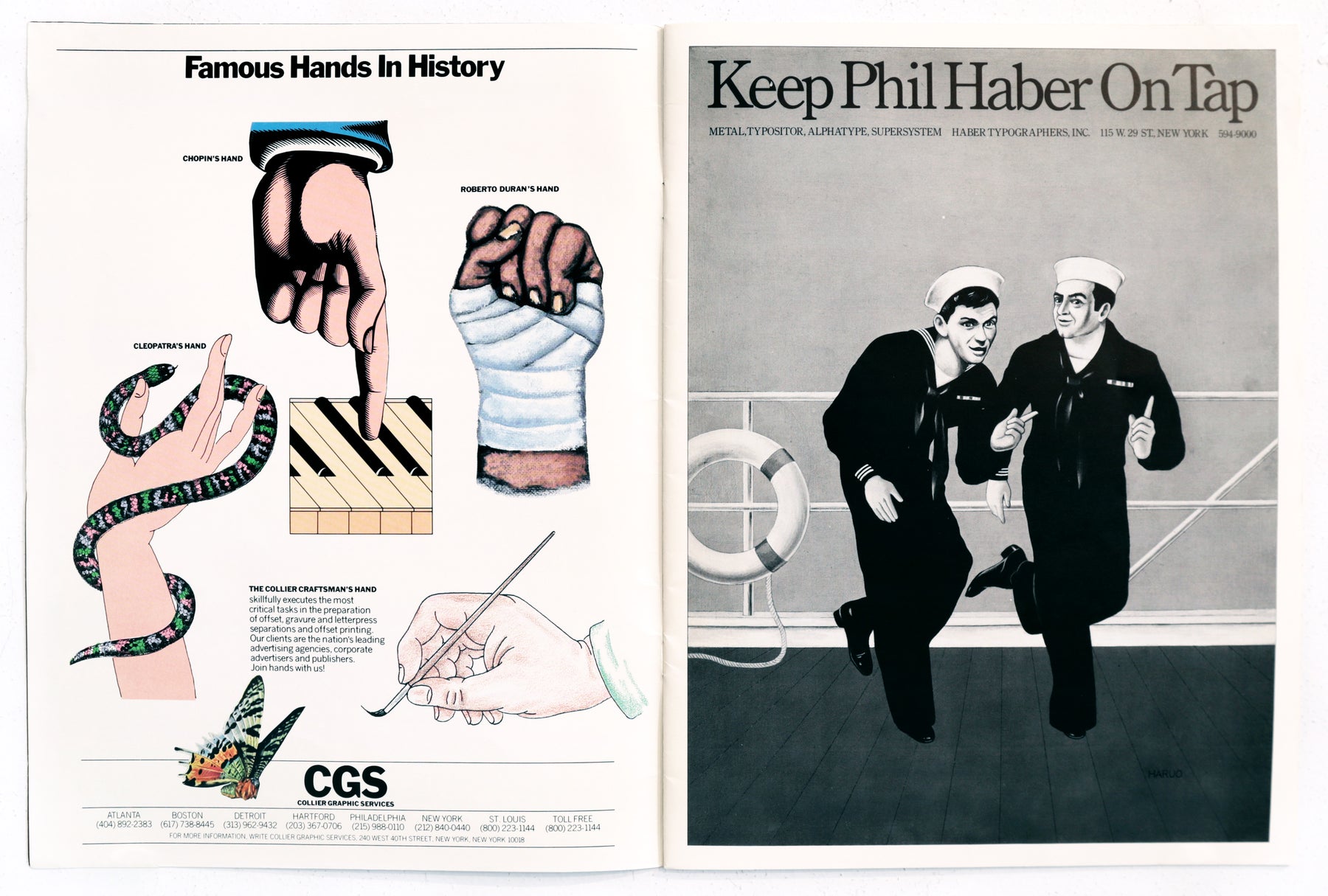 1980 American Graphic Design Magazine, Push Pin Graphic