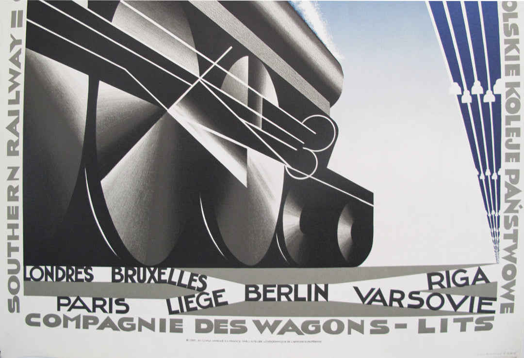 1989 Original Vintage Poster - Printer's Proof Tryptic - 3 pieces